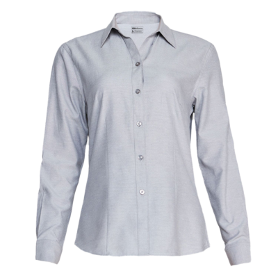 BLUSA OXFORD GRIS M/L