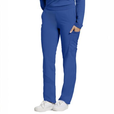 PANTALÓN FIT 328 AZUL ROYAL WHITE CROSS