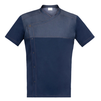 CHAQUETA LAPO JEANS AZUL M/C GIBLOR'S