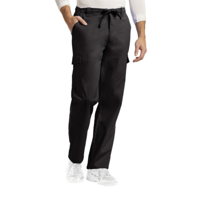 PANTALON SCRUBS 228 HOMBRE NEGRO
