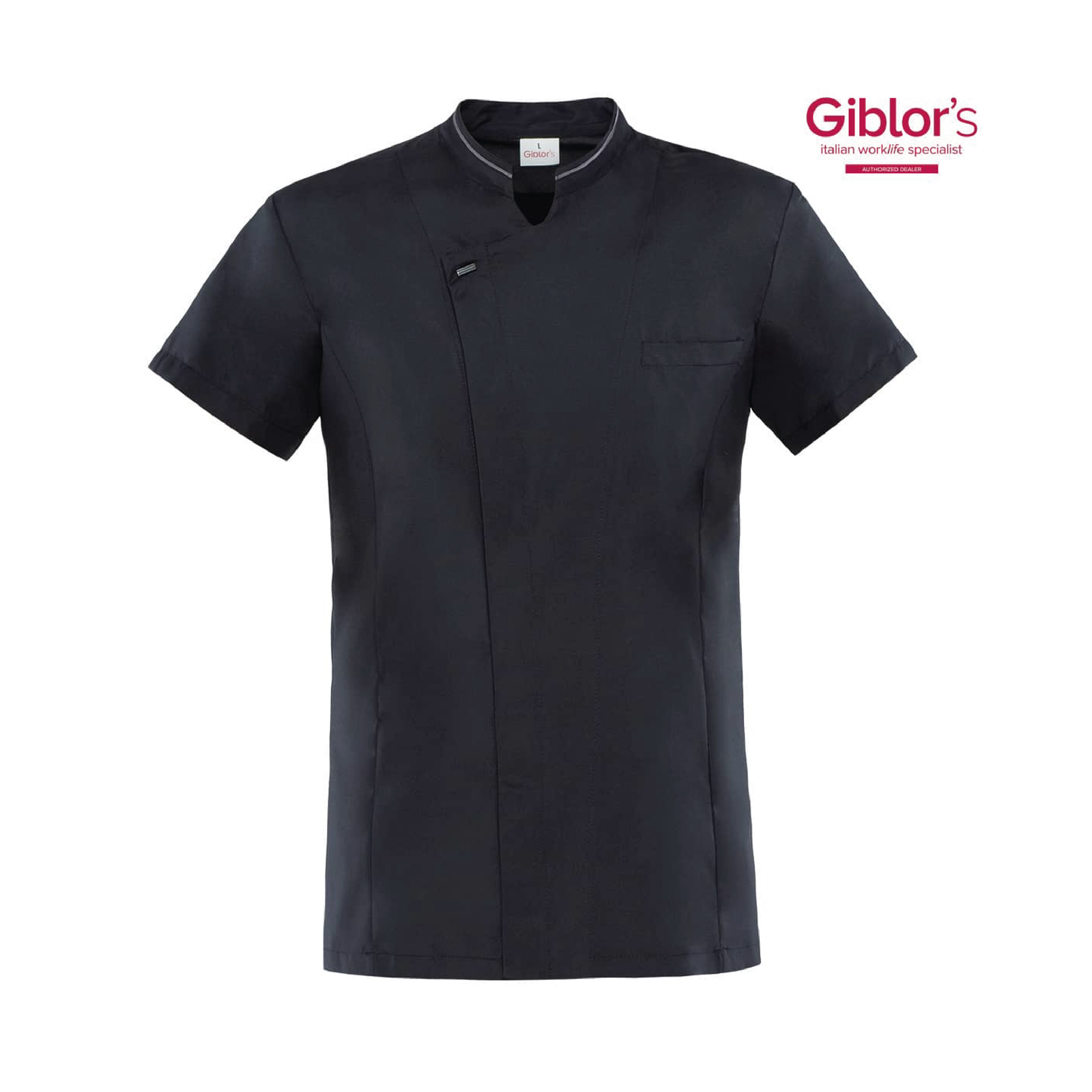 CHAQUETA APOLLO NEGRA M/C GIBLOR'S - Imagen 2