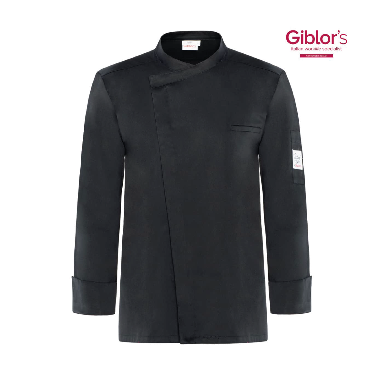 CHAQUETA VERSILIA NEGRA GIBLOR'S - Imagen 2