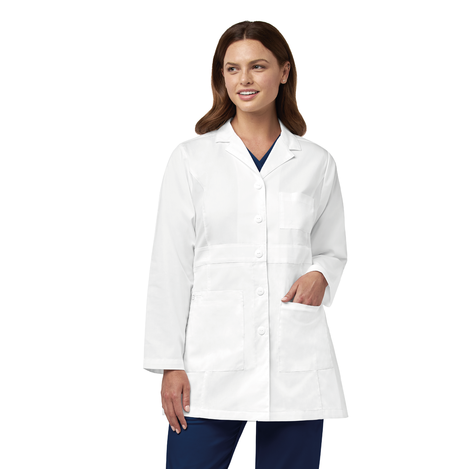 DELANTAL MEDICO 700 MUJER BLANCO - Imagen 3