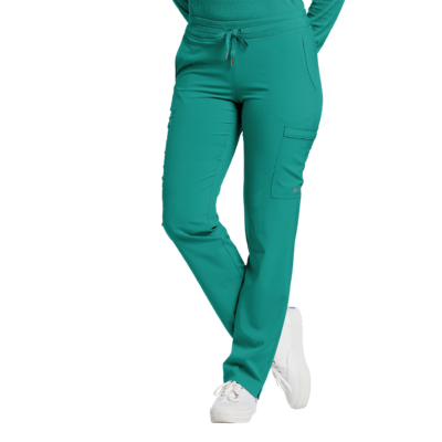 PANTALON FIT 373 REAL TEAL WHITE CROSS