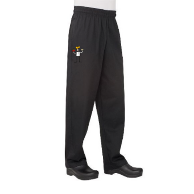 PANTALON BAGGY COCINA NEGRO ARTEBIANCA