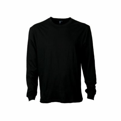 POLERA POLO HOMBRE NEGRA M/L