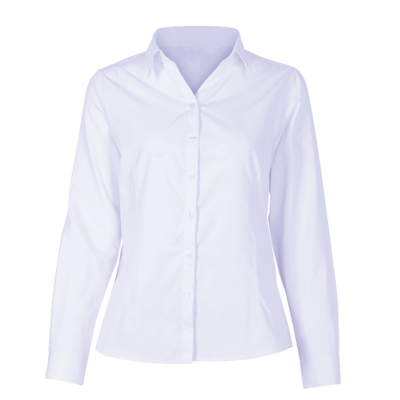 BLUSA TREVIRA BLANCA CUELLO V M/L