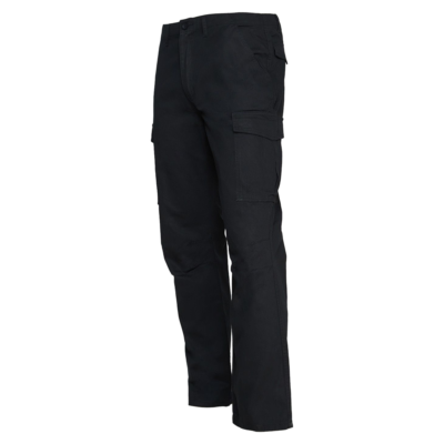 PANTALÓN CARGO GABARDINA NEGRO