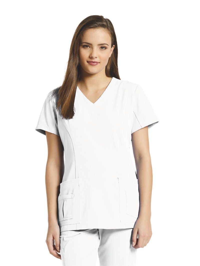 TOP MARVELLA 659 BLANCO WHITE CROSS