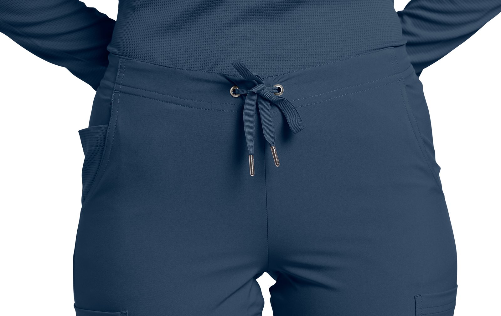 PANTALON FIT 397 AZUL MARINO WHITE CROSS - Imagen 4