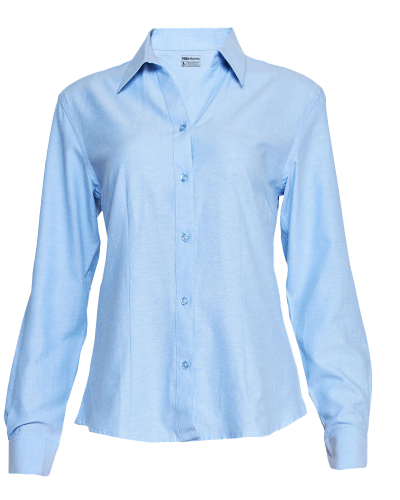 BLUSA OXFORD AZUL CIELO M/L