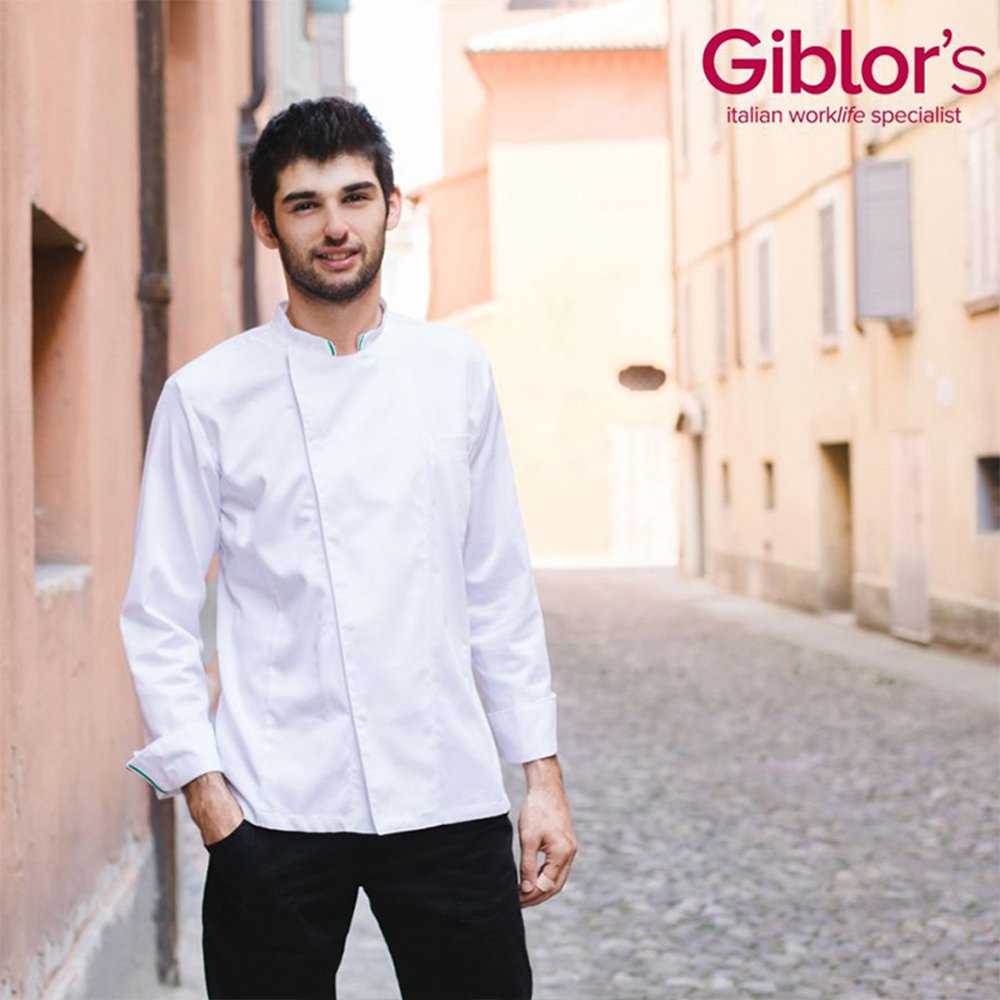 CHAQUETA GIANLUIGI BLANCA GIBLOR'S - Imagen 2