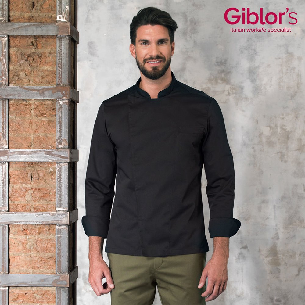 CHAQUETA MIRKO NEGRA GIBLOR'S - Imagen 2