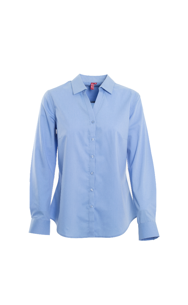 BLUSA SPANDEX AZUL CELESTE M/L