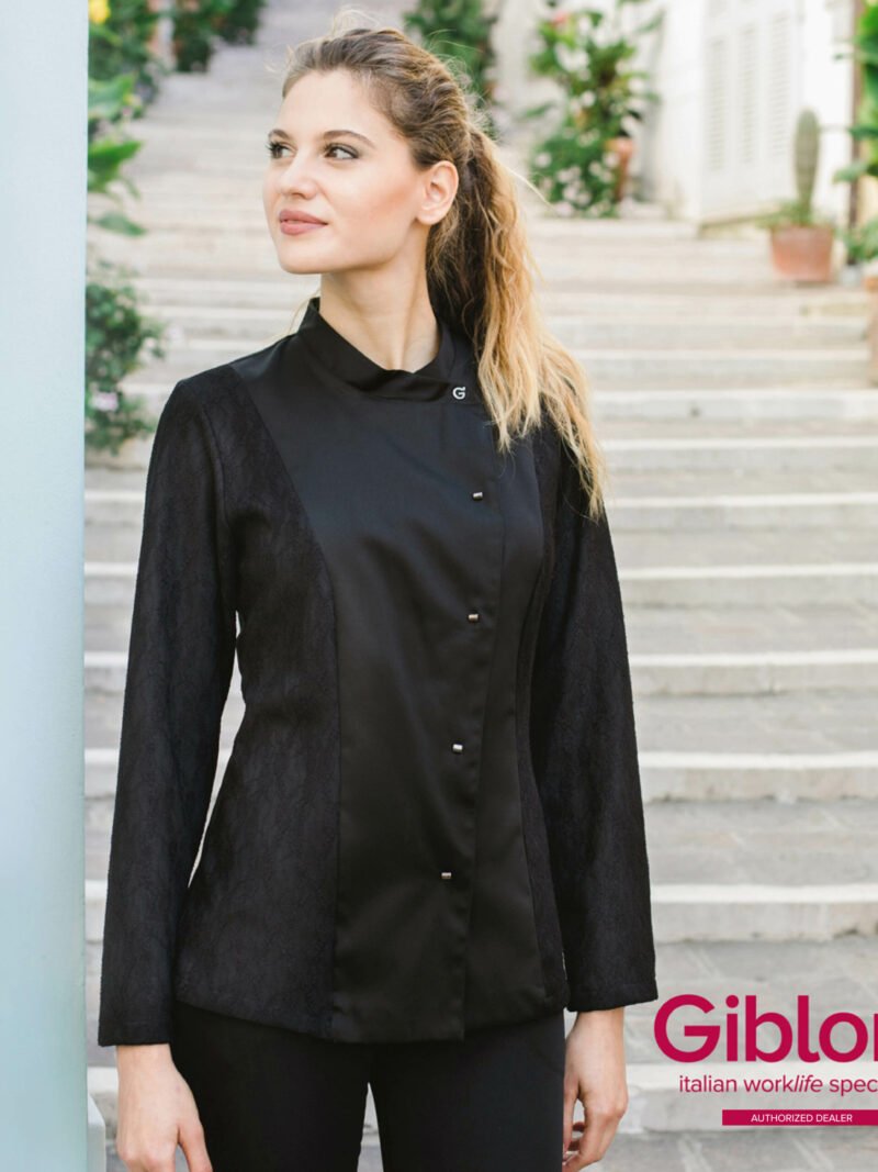 CHAQUETA MINERVA NEGRA MUJER GIBLOR'S