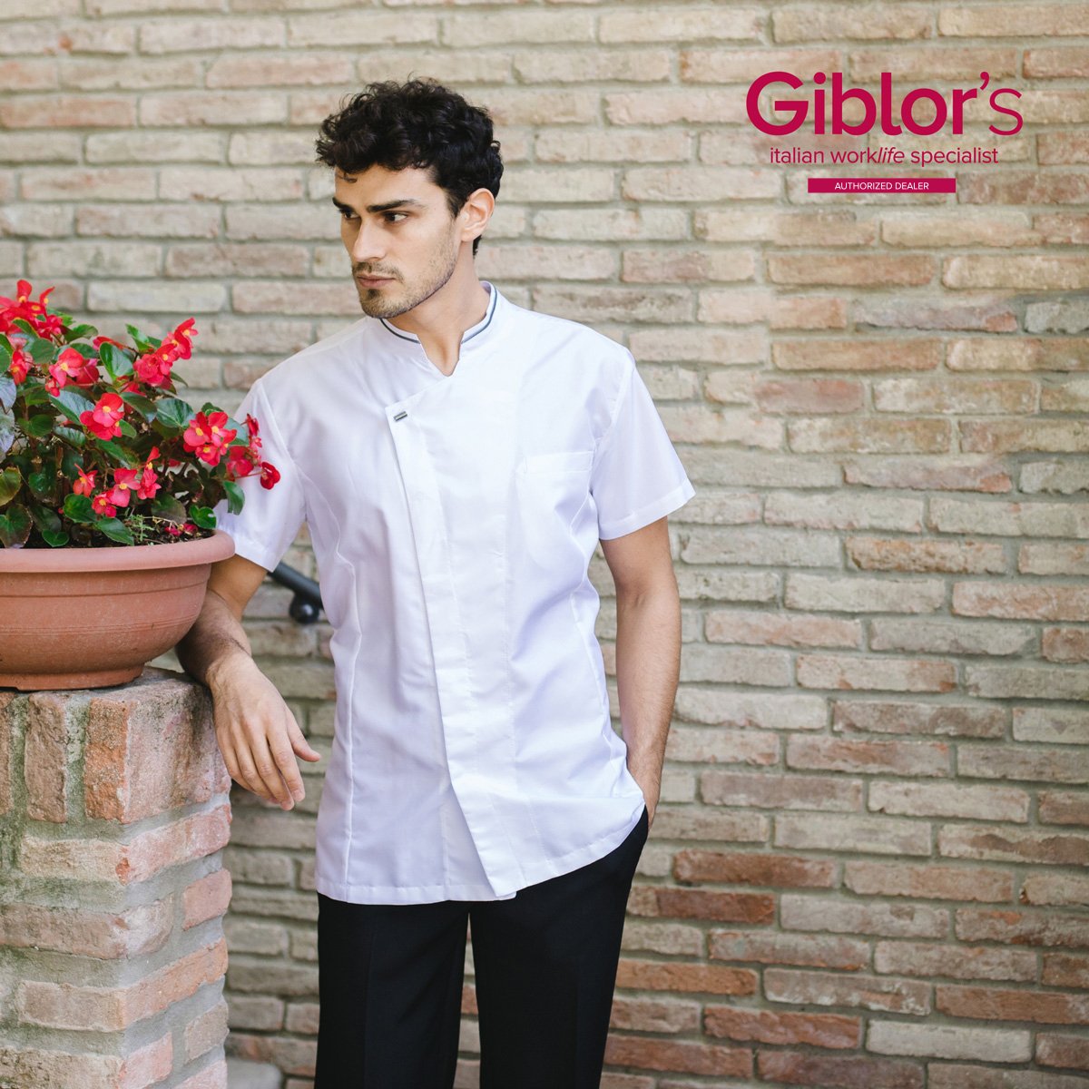 CHAQUETA APOLLO BLANCA M/C GIBLOR'S - Imagen 2