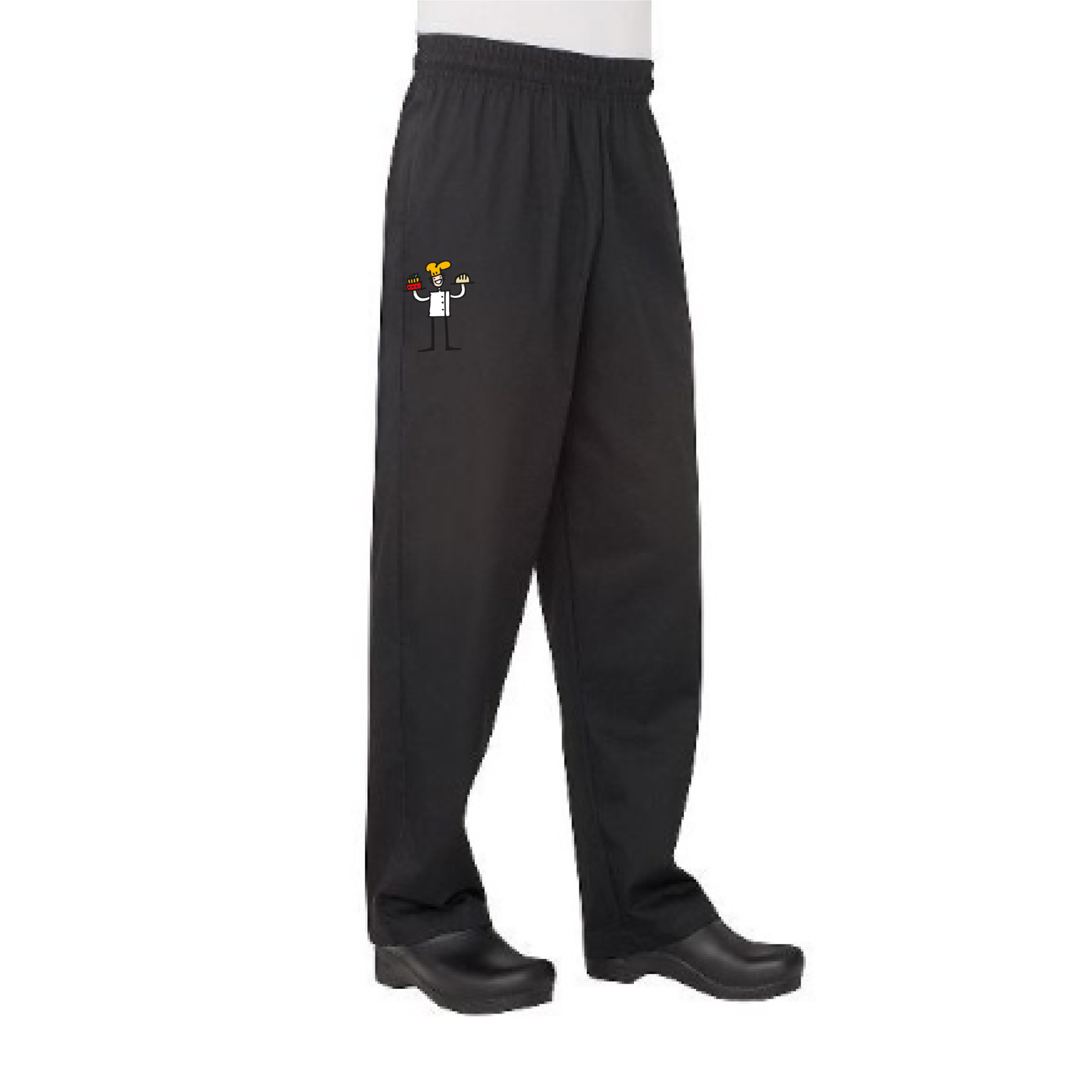PANTALON BAGGY COCINA NEGRO ARTEBIANCA - Imagen 6