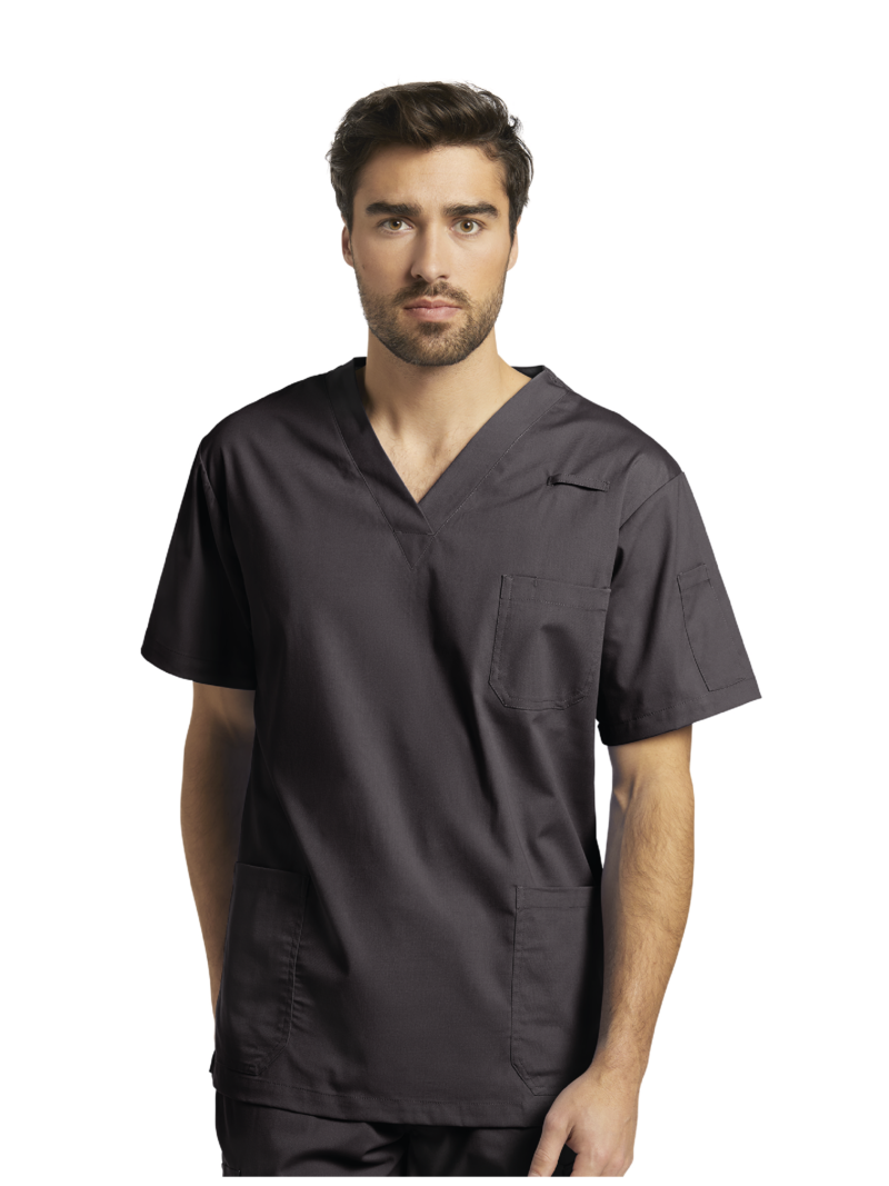 TOP 2262 HOMBRE POPLIN NEGRO WHITE CROSS
