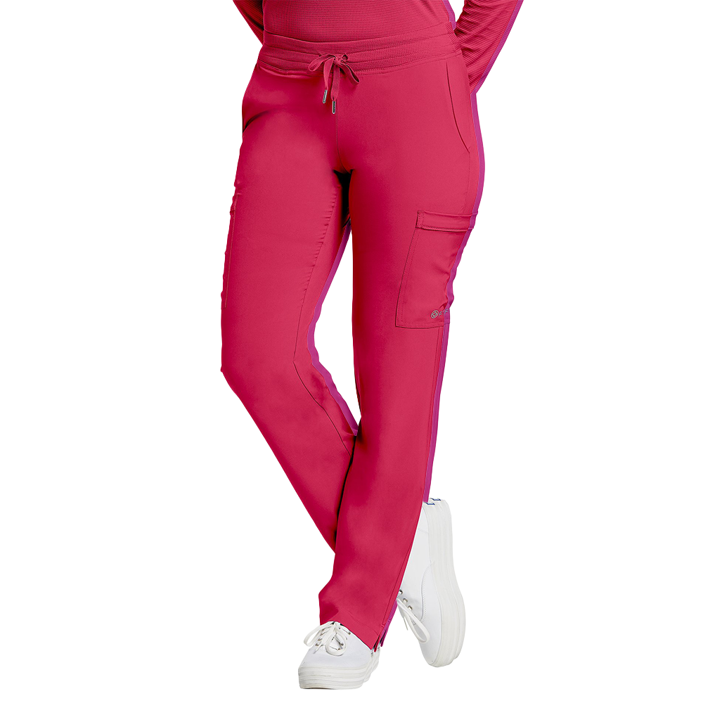 PANTALON FIT 373 FLAMINGO WHITE CROSS - Imagen 2