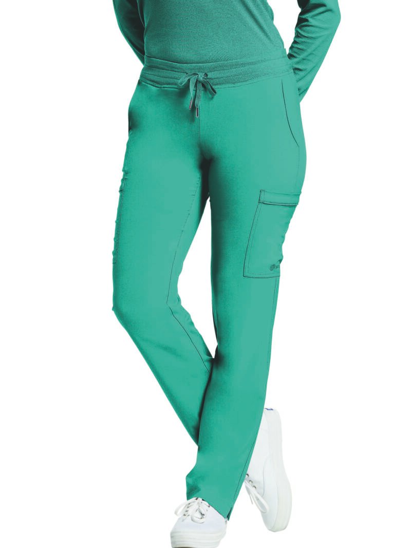 PANTALON FIT 373 REAL TEAL  WHITE CROSS