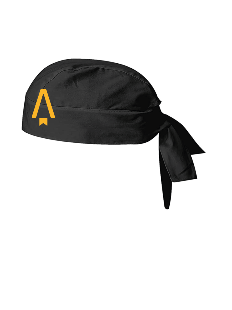 BANDANA NEGRA ARTEBIANCA