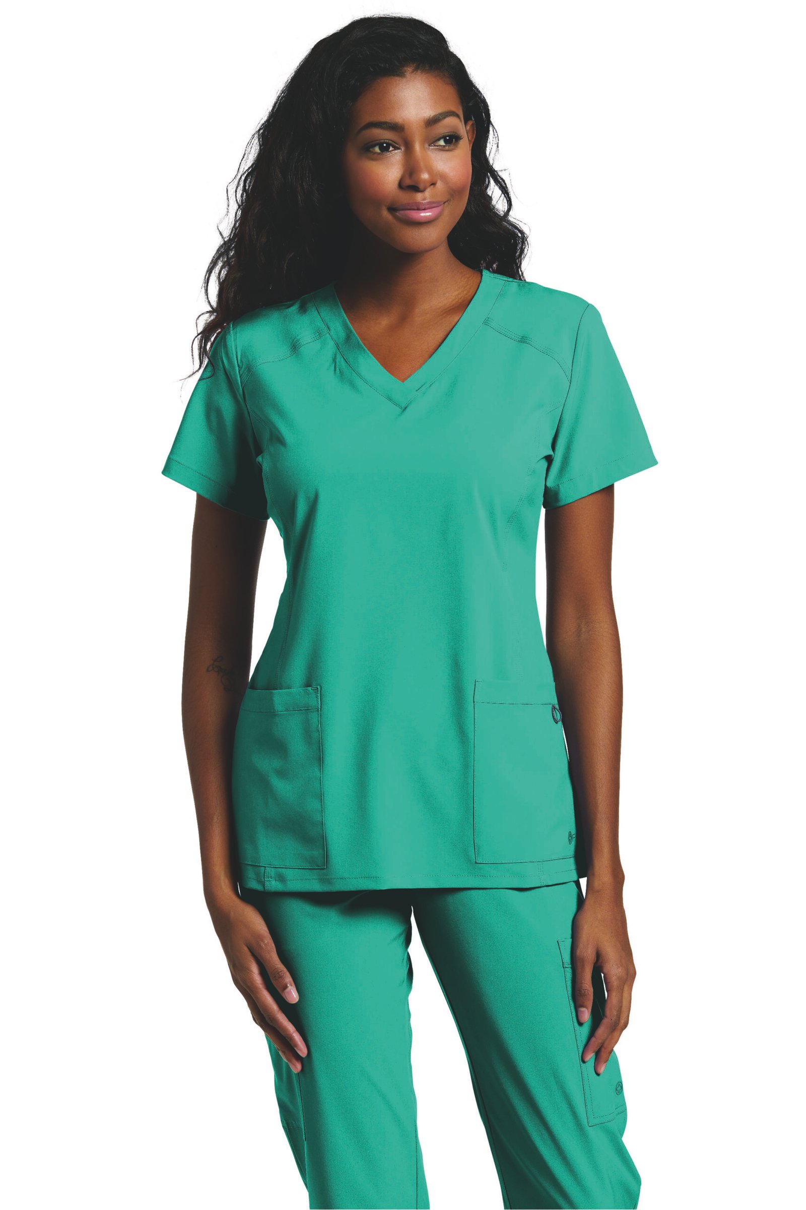 TOP FIT 785 REAL TEAL WHITE CROSS