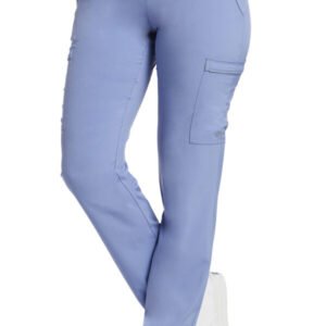 PANTALON FIT 373 CELESTE WHITE CROSS