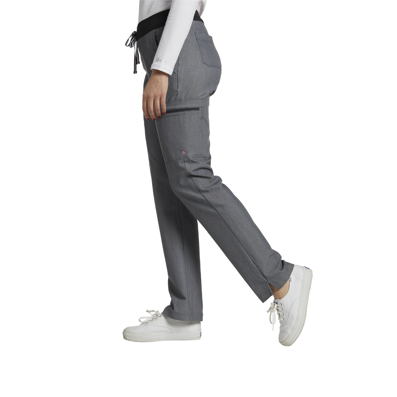 PANTALON V-TESS 337 GRIS TAYLOR WHITE CROSS