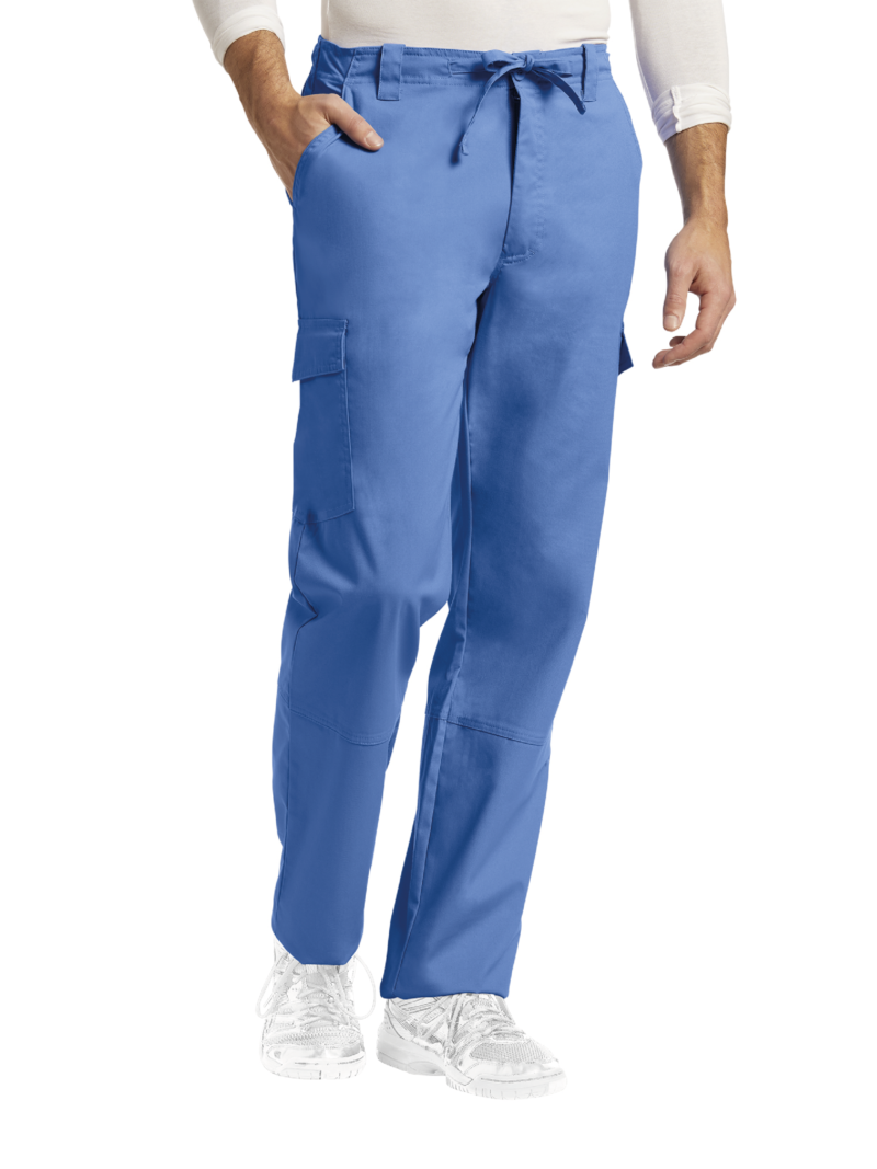 PANTALON SCRUBS 228 HOMBRE AZUL CIELO