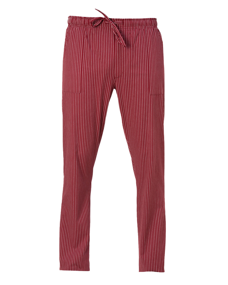 PANTALON ENRICO COCINA LISTADO BURDEO GIBLOR´S