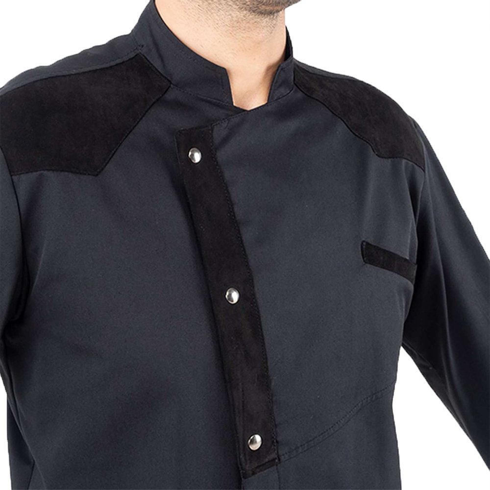 CHAQUETA GOOSE NEGRA GIBLOR'S - Imagen 2