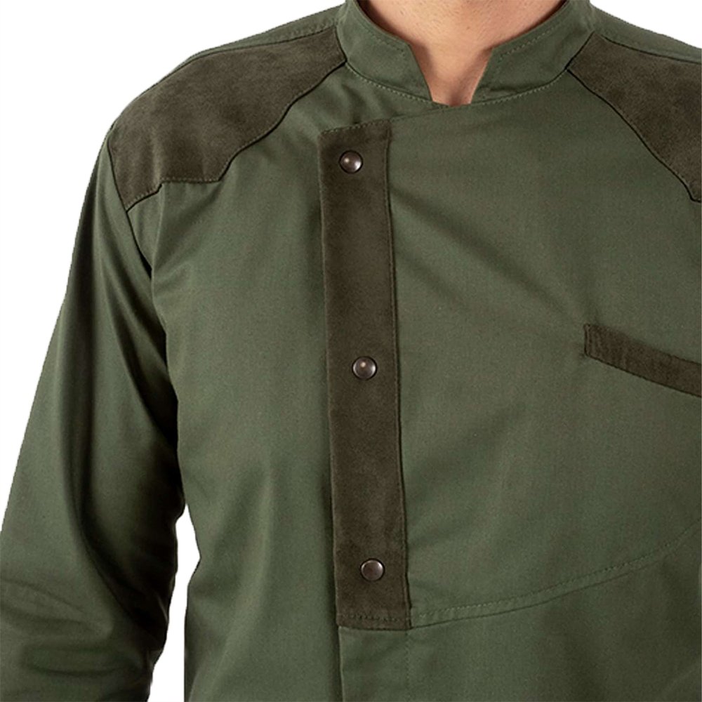 CHAQUETA GOOSE VERDE MILITAR GIBLOR'S - Imagen 3