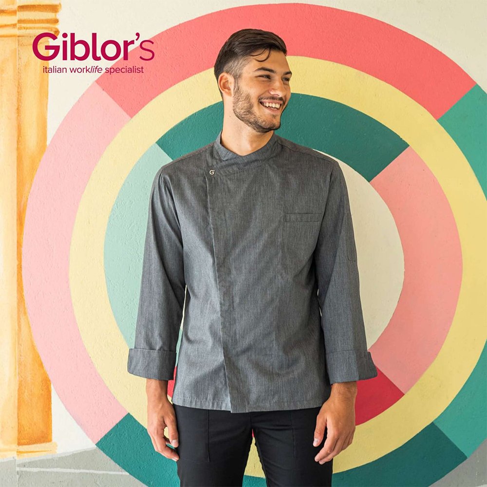 CHAQUETA JOHNNY GRIS GIBLOR´S - Imagen 2