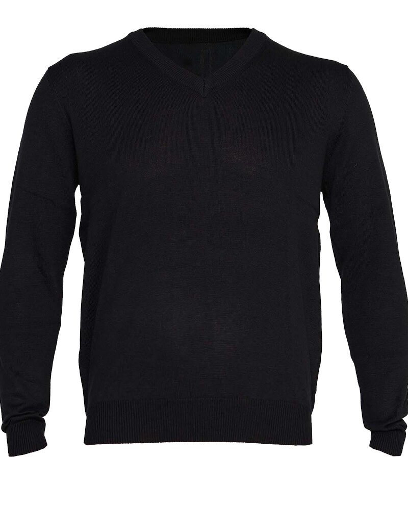 SWEATER NEGRO M/L CUELLO V