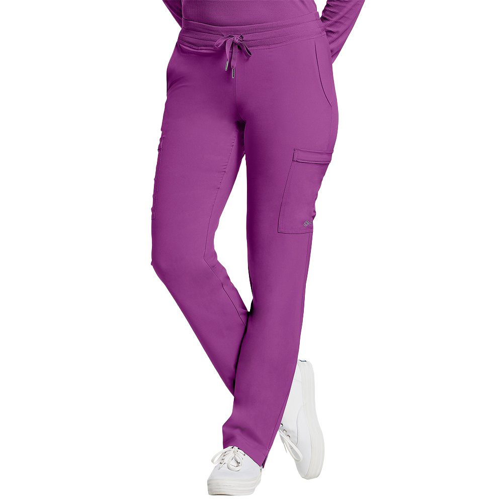 PANTALON FIT 373 VIOLETA WHITE CROSS - Imagen 2