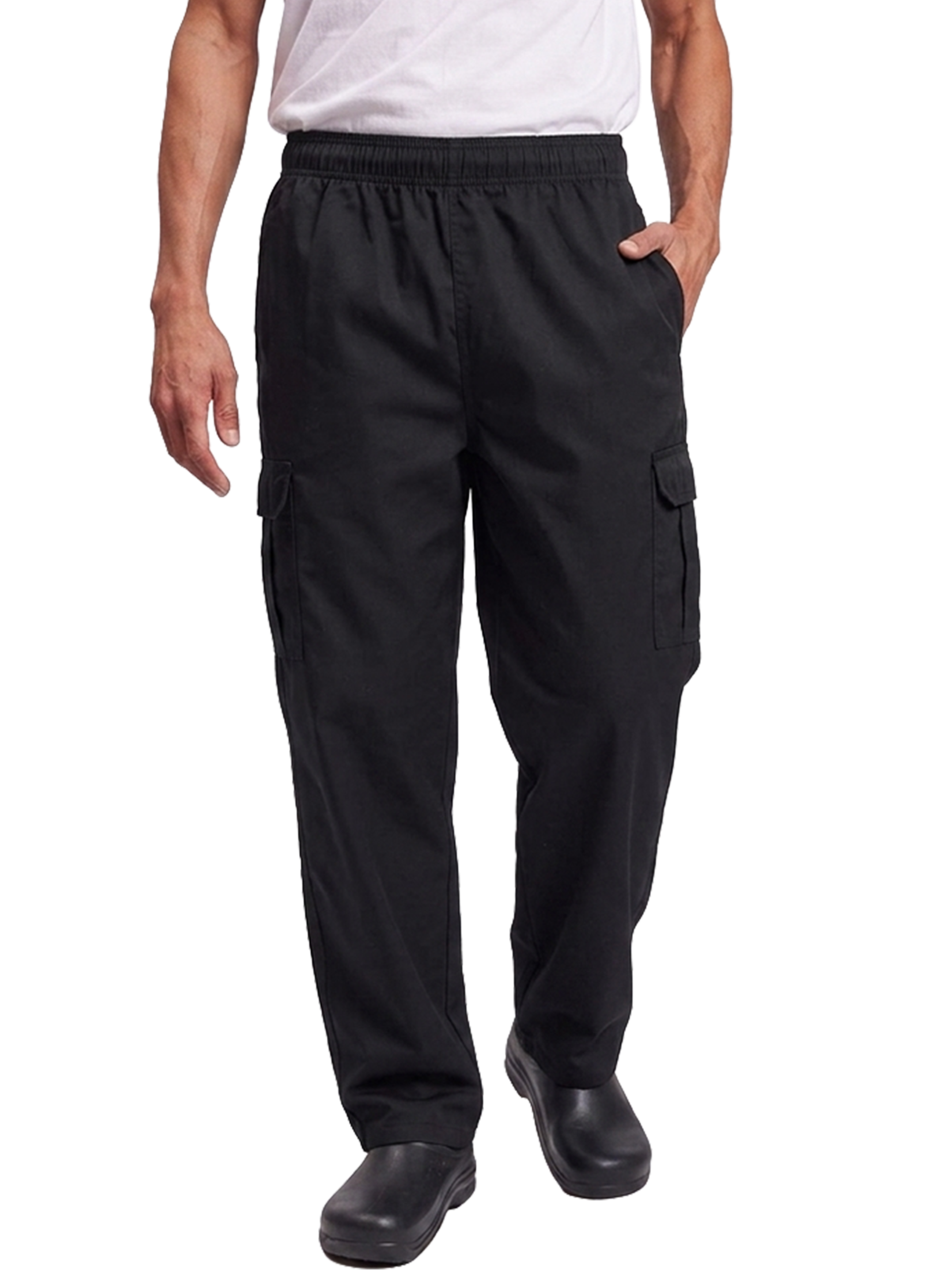 PANTALON COCINA CARGO NEGRO YOUNIFORMS