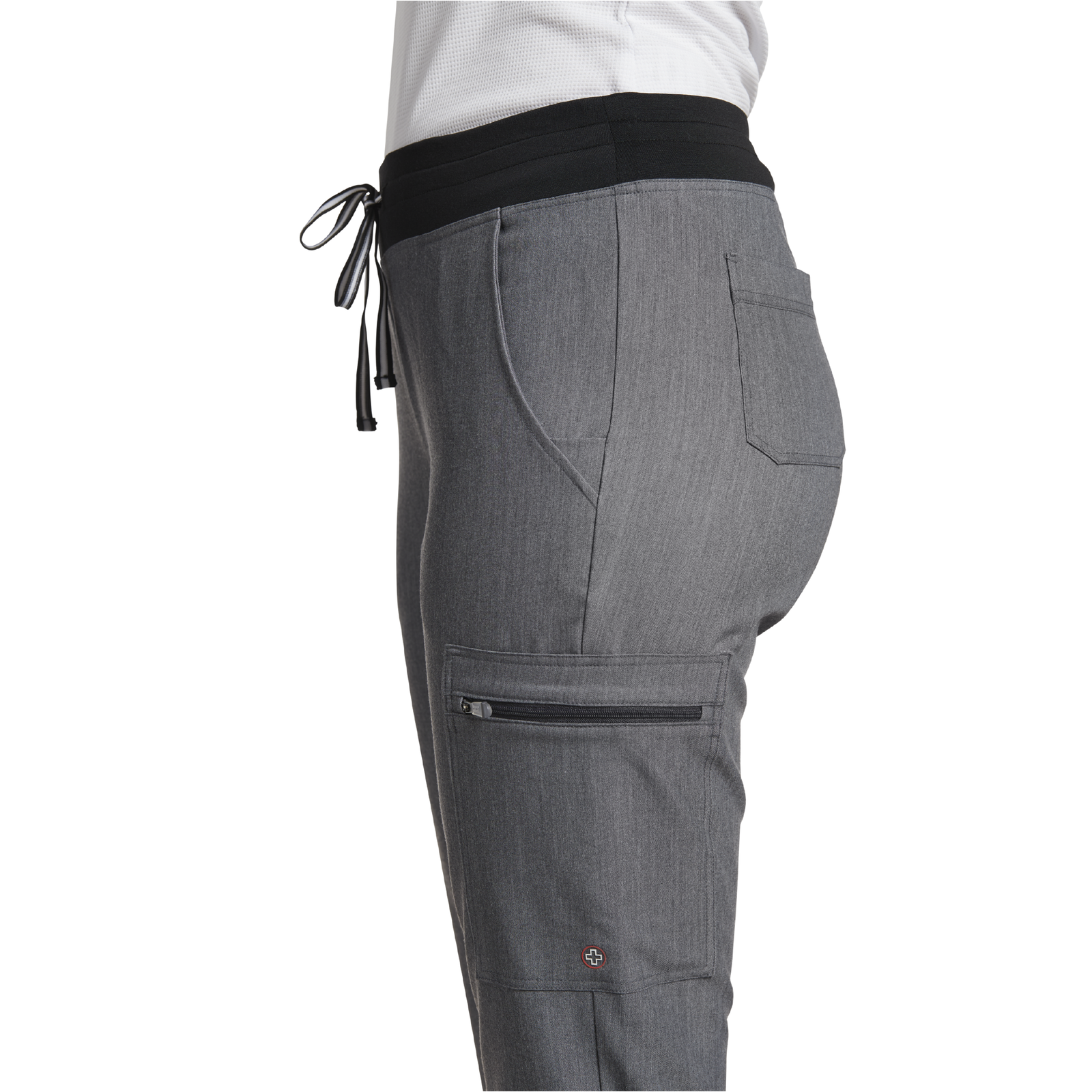 PANTALON V-TESS 337 GRIS TAYLOR WHITE CROSS - Imagen 2