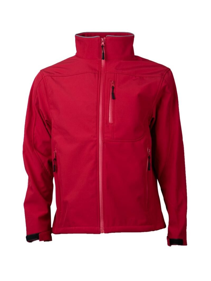 SOFTSHELL HOMBRE ROJO M/L
