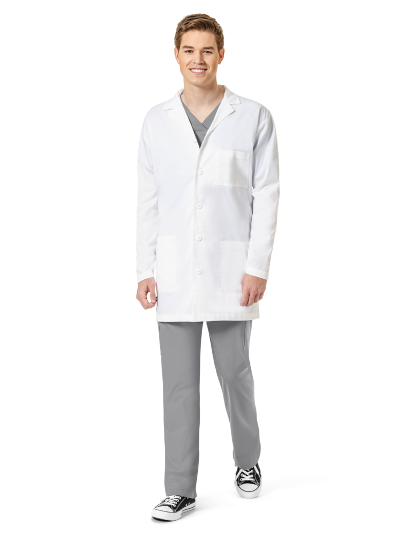DELANTAL MEDICO 703 HOMBRE BLANCO
