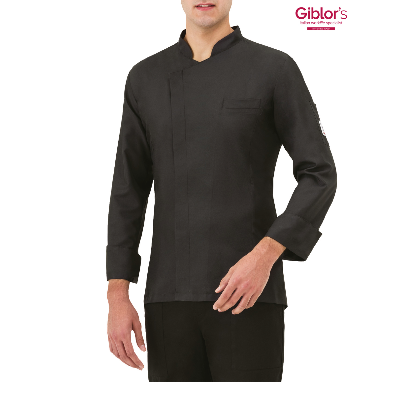 CHAQUETA GIORGIO NEGRA GIBLOR'S - Imagen 4