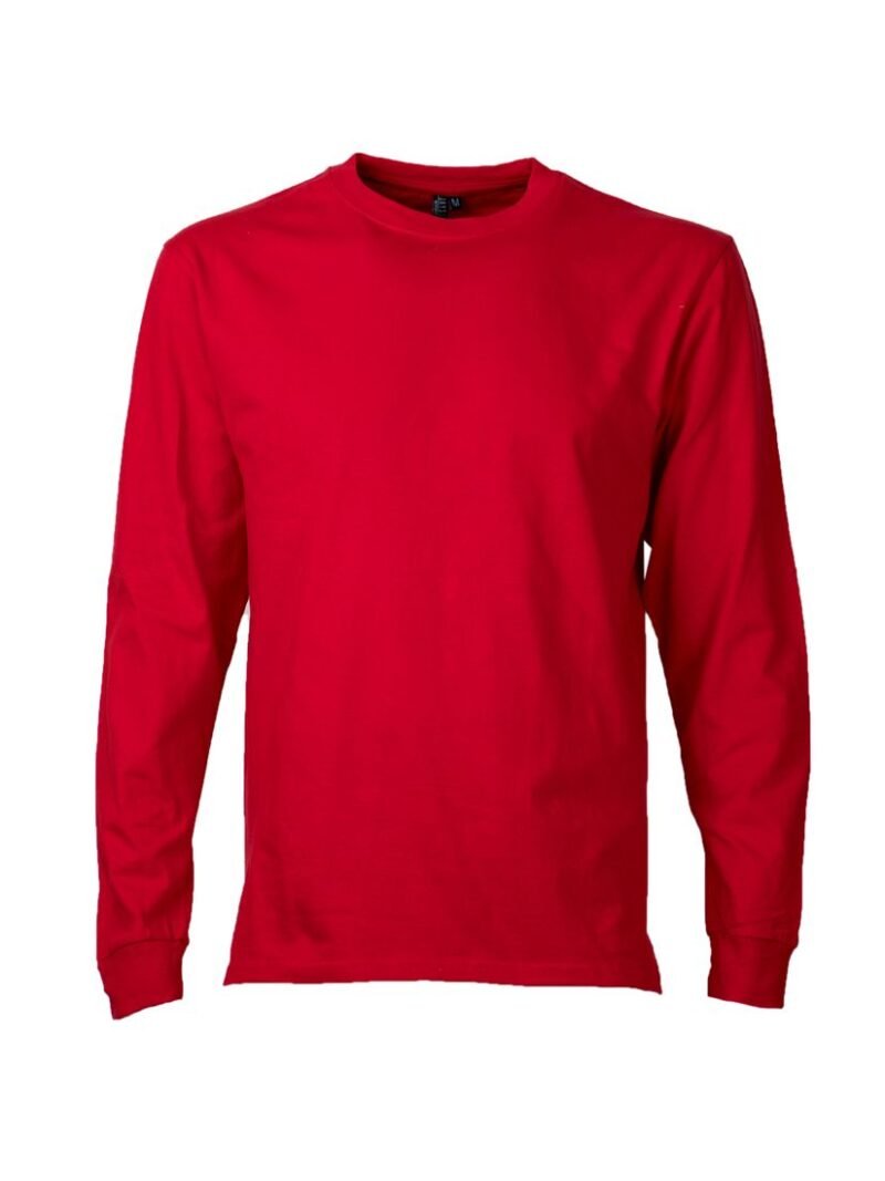 POLERA POLO HOMBRE ROJA M/L