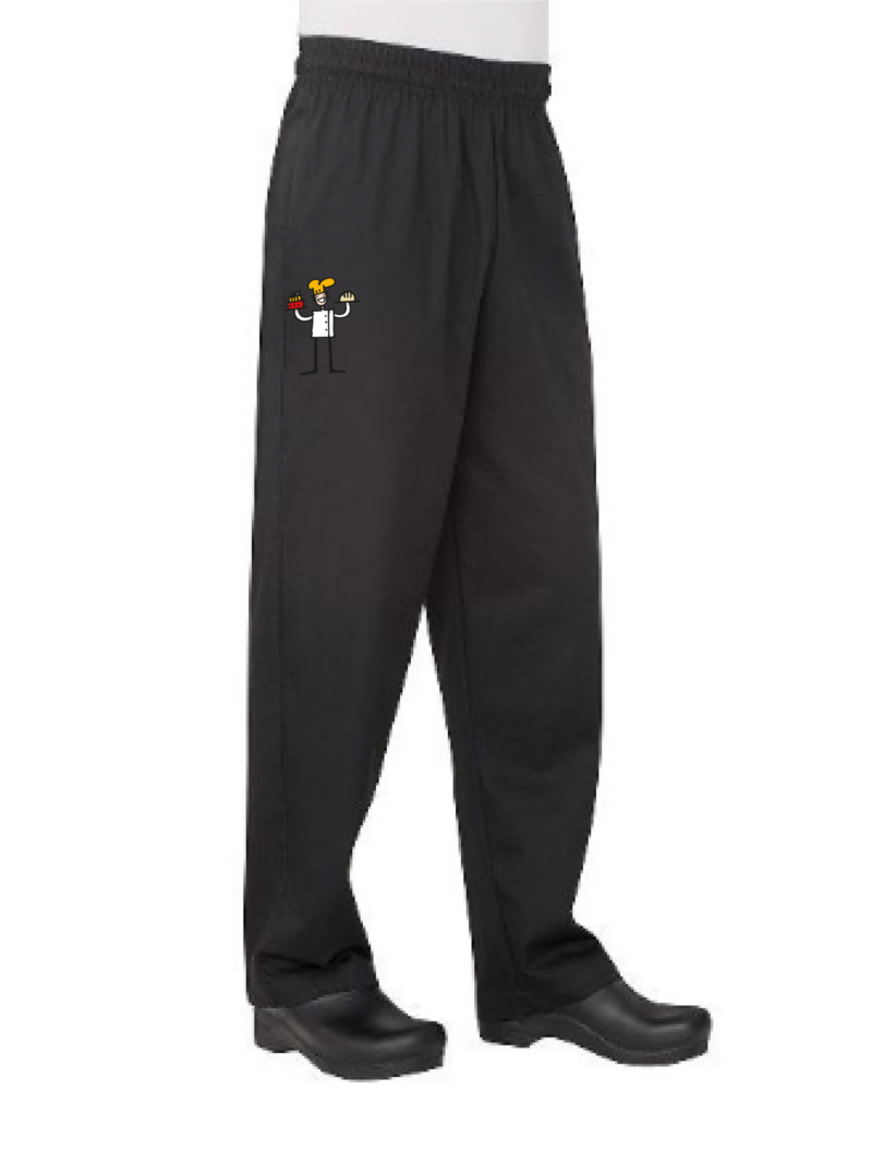 PANTALON BAGGY COCINA NEGRO ARTEBIANCA