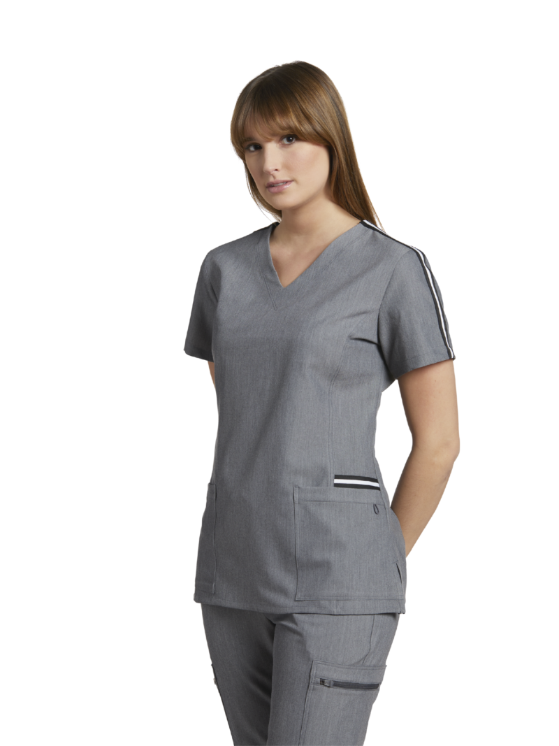 TOP V-TESS 754 GRIS TAYLOR WHITE CROSS