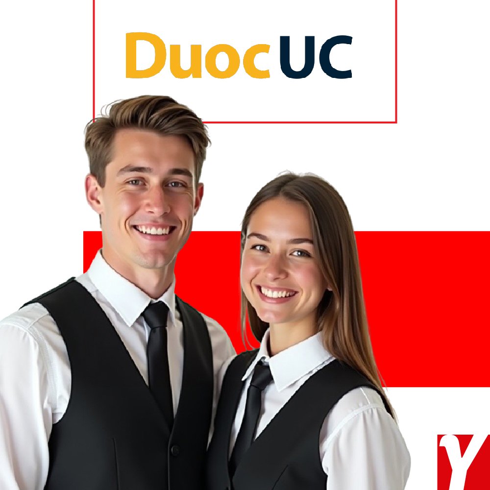 SET ESTUDIANTES DUOC HOTELERÍA UNISEX