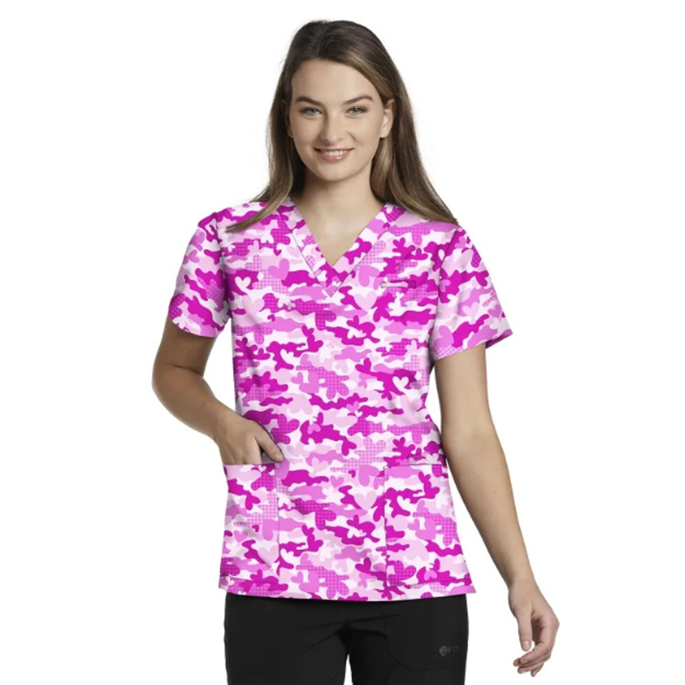 TOP ESTAMPADO WC 618 CROSS CAMUFLAJE ROSADO