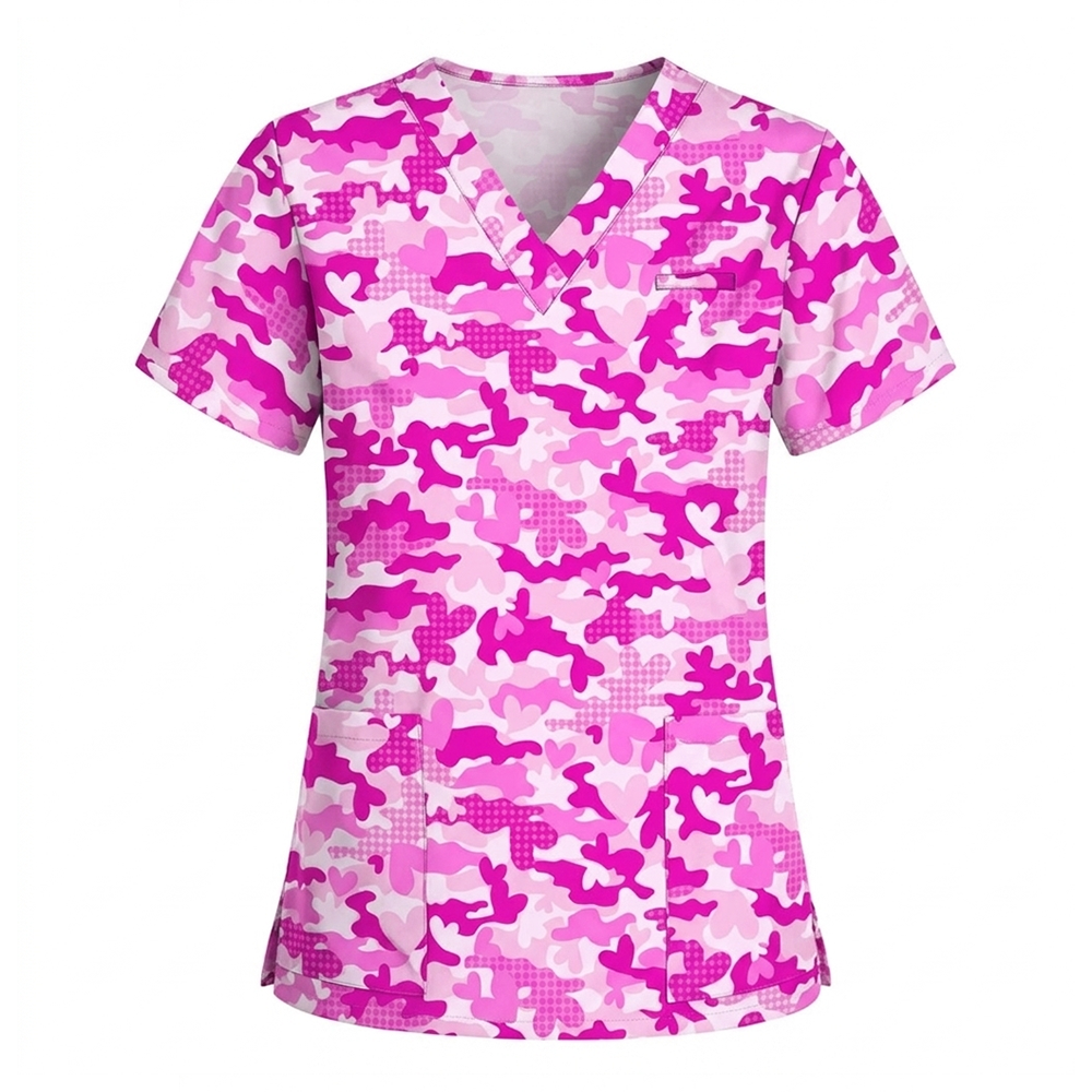 TOP ESTAMPADO WC 618 CROSS CAMUFLAJE ROSADO - Imagen 2