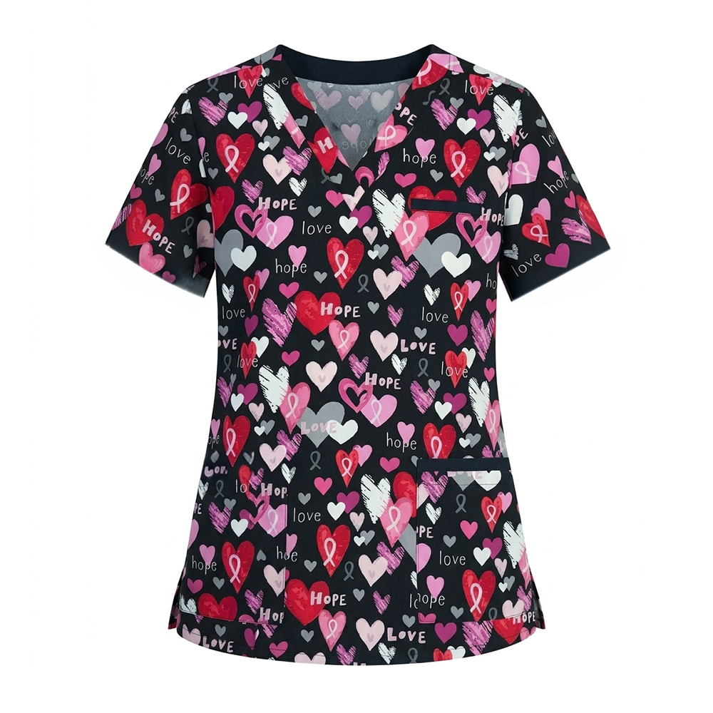 TOP ESTAMPADO WC 618 CROSS CORAZONES - Imagen 2