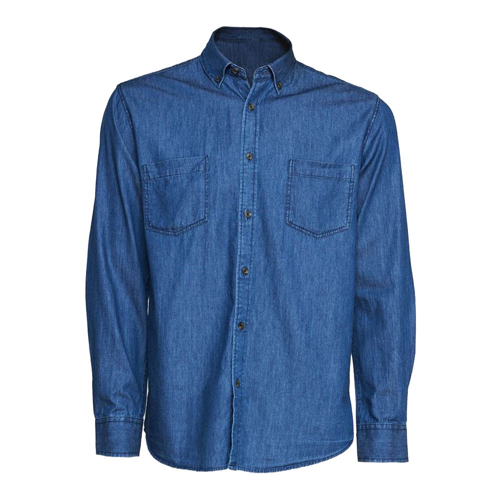 CAMISA MEZCLILLA DENIM AZUL