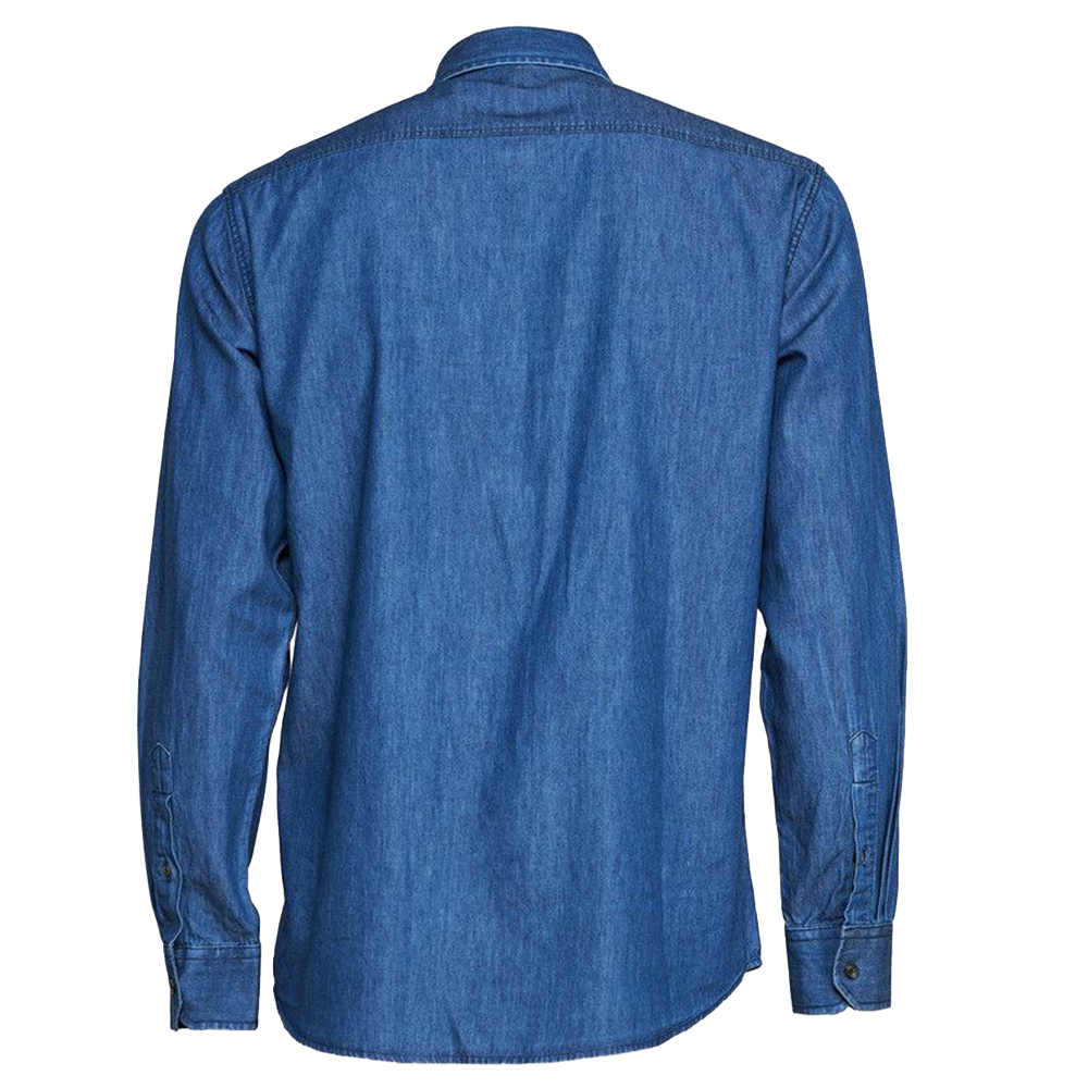 CAMISA MEZCLILLA DENIM AZUL - Imagen 4