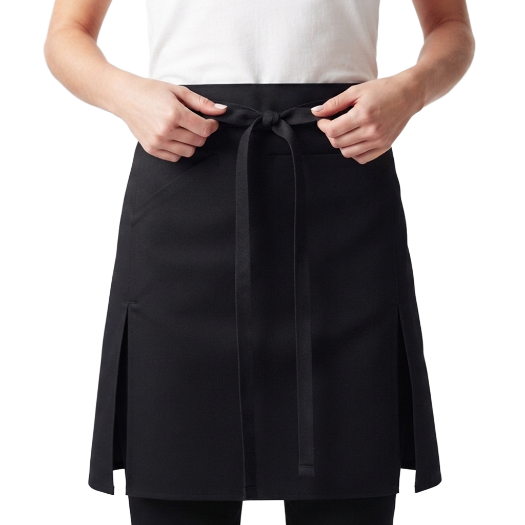 MANDIL GABARDINA BISTRO CORTO